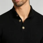 Modern Fit Half-Zip Mandarin Collar Sweater - Image 22