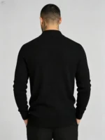 Modern Fit Half-Zip Mandarin Collar Sweater - Image 33