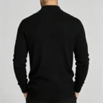Modern Fit Half-Zip Mandarin Collar Sweater - Image 12