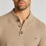 Modern Fit Half-Zip Mandarin Collar Sweater - Image 19