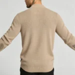 Modern Fit Half-Zip Mandarin Collar Sweater - Image 20
