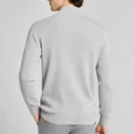 Modern Fit Half-Zip Mandarin Collar Sweater - Image 9
