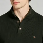 Modern Fit Half-Zip Mandarin Collar Sweater - Image 6
