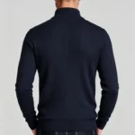 Modern Fit Half-Zip Mandarin Collar Sweater - Image 6