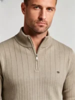 Modern Fit Half-Zip Mandarin Collar Sweater - Image 12
