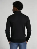 Modern Fit Half-Zip Mandarin Collar Sweater - Image 21