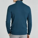Modern Fit Half-Zip Mandarin Collar Sweater - Image 14