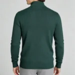 Modern Fit Half-Zip Mandarin Collar Sweater - Image 10