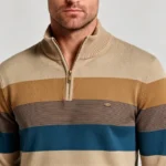 Modern Fit Half-Zip Mandarin Collar Sweater - Image 19