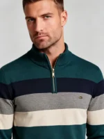 Modern Fit Half-Zip Mandarin Collar Sweater - Image 8