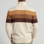 Modern Fit Half-Zip Mandarin Collar Sweater - Image 21