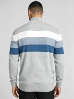 Modern Fit Half-Zip Mandarin Collar Sweater - Image 29