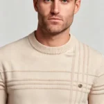 Modern Fit Half-Zip Mandarin Collar Sweater - Image 19