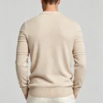 Modern Fit Half-Zip Mandarin Collar Sweater - Image 20