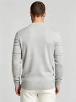Modern Fit Solid Color Crew Neck Sweater - Image 22