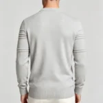 Modern Fit Half-Zip Mandarin Collar Sweater - Image 9