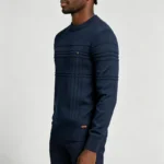 Modern Fit Half-Zip Mandarin Collar Sweater - Image 3