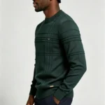 Modern Fit Half-Zip Mandarin Collar Sweater - Image 26