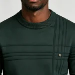 Modern Fit Half-Zip Mandarin Collar Sweater - Image 24