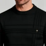 Modern Fit Half-Zip Mandarin Collar Sweater - Image 12