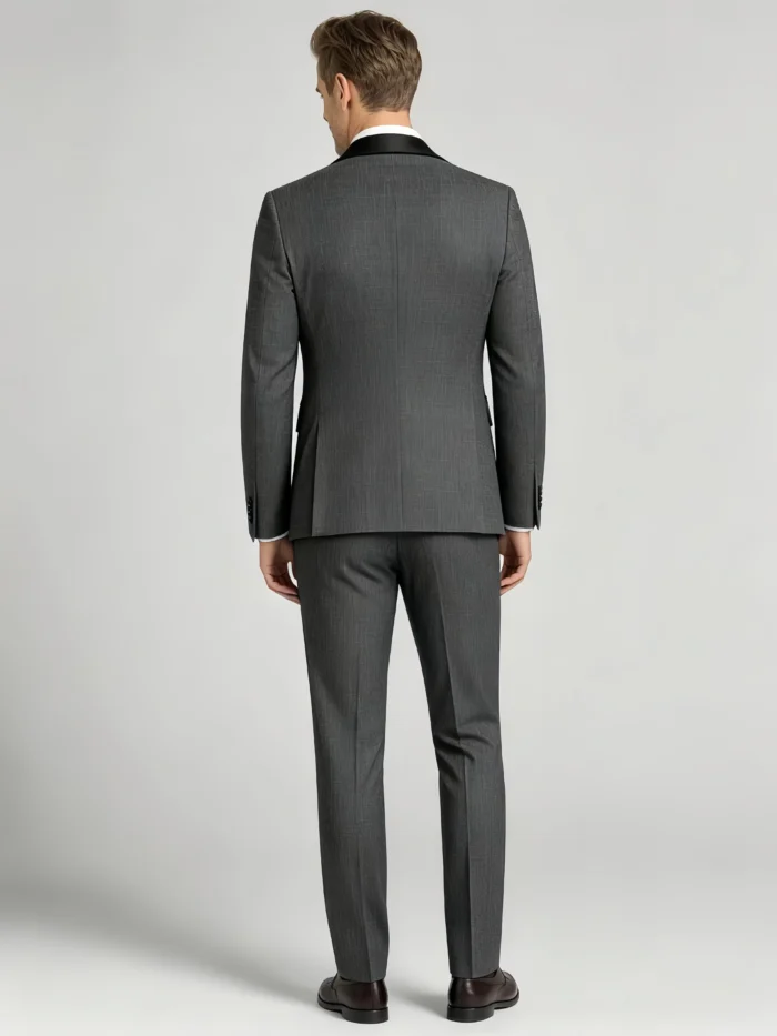 Men's All-Day Comfort 3-Piece Tuxedo Suit with Vest Versatile for Wedding, Dinner & Formal Events - Image 4