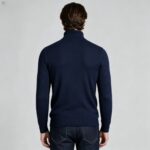 Men's Slim Fit Solid Turtleneck Long Sleeve Knit Sweater Soft Warm Fall Winter Base Layer Pullover - Image 16