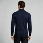 Men's Slim Fit Solid Turtleneck Long Sleeve Knit Sweater Soft Warm Fall Winter Base Layer Pullover - Image 67