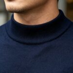 Men's Slim Fit Solid Turtleneck Long Sleeve Knit Sweater Soft Warm Fall Winter Base Layer Pullover - Image 68