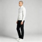 Men's Slim Fit Solid Turtleneck Long Sleeve Knit Sweater Soft Warm Fall Winter Base Layer Pullover - Image 76