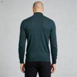 Men's Slim Fit Solid Turtleneck Long Sleeve Knit Sweater Soft Warm Fall Winter Base Layer Pullover - Image 79
