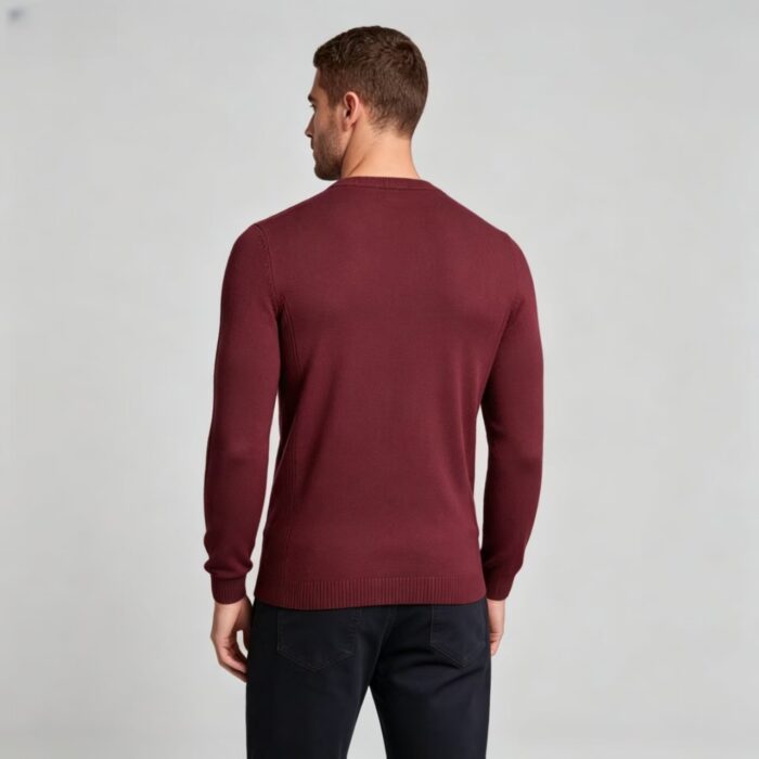 Men's Slim Fit Solid Turtleneck Long Sleeve Knit Sweater Soft Warm Fall Winter Base Layer Pullover - Image 91