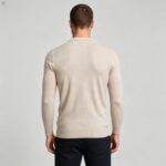 Men's Slim Fit Solid Turtleneck Long Sleeve Knit Sweater Soft Warm Fall Winter Base Layer Pullover - Image 96