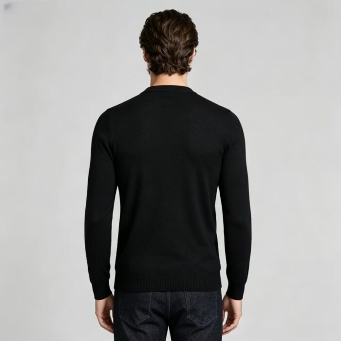 Men's Slim Fit Solid Turtleneck Long Sleeve Knit Sweater Soft Warm Fall Winter Base Layer Pullover - Image 99