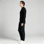 Men's Slim Fit Solid Turtleneck Long Sleeve Knit Sweater Soft Warm Fall Winter Base Layer Pullover - Image 100