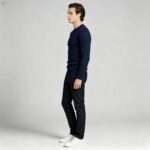Men's Slim Fit Solid Turtleneck Long Sleeve Knit Sweater Soft Warm Fall Winter Base Layer Pullover - Image 104