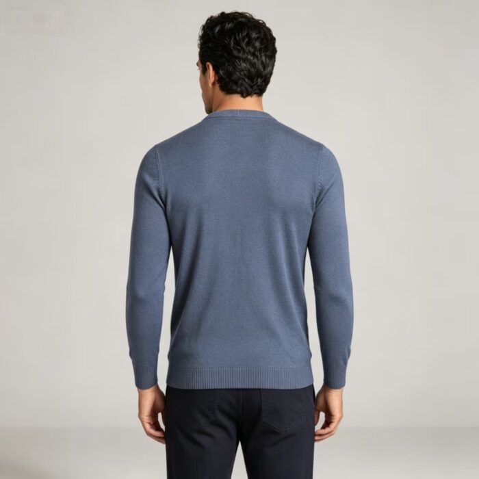 Men's Slim Fit Solid Turtleneck Long Sleeve Knit Sweater Soft Warm Fall Winter Base Layer Pullover - Image 123