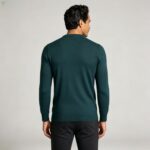 Men's Slim Fit Solid Turtleneck Long Sleeve Knit Sweater Soft Warm Fall Winter Base Layer Pullover - Image 130