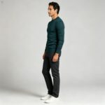 Men's Slim Fit Solid Turtleneck Long Sleeve Knit Sweater Soft Warm Fall Winter Base Layer Pullover - Image 131
