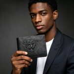 Men's Retro Embossed Tiger RFID Protective Bifold Wallet Multi Compartment Daily Travel Cash Card Organizer - Image 4