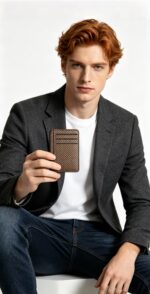 Carbon Fiber Texture Slim RFID Blocking Card Holder Men Multi Slot Front Pocket Credit Card Wallet - Image 4
