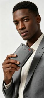 Men's Minimal Soft RFID Bifold Wallet - Image 2