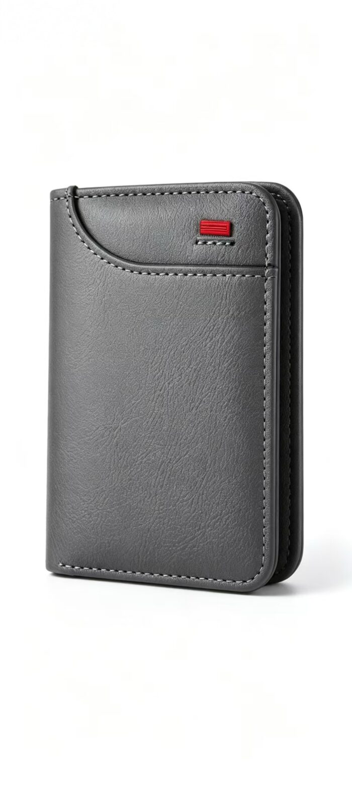 Men's Minimal Soft RFID Bifold Wallet - Image 6