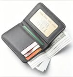 Men's Minimal Soft RFID Bifold Wallet - Image 8