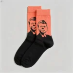 Men's Soft Breathable Stretch Mid Calf Crew Socks Multi Occasion Comfort Gift Socks（Free Size）