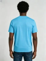 Men's Basic Cotton Crew Neck T-Shirt - Image 3