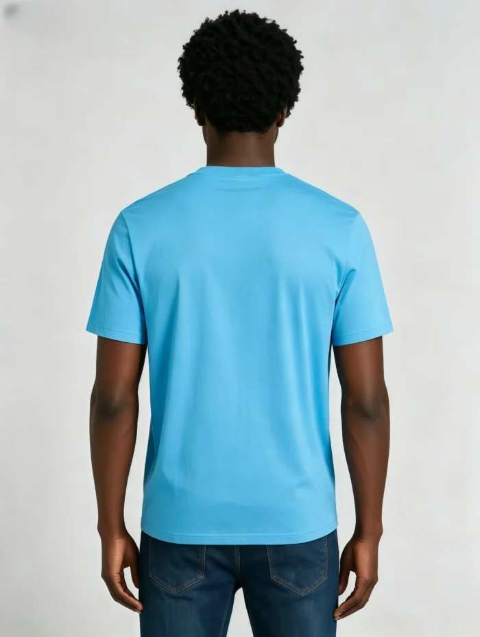 Men's Basic Cotton Crew Neck T-Shirt - Image 3