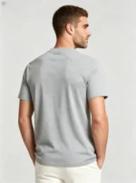 Men's Basic Cotton Crew Neck T-Shirt - Image 4
