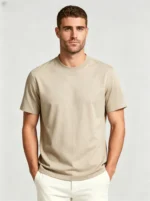 Men's Basic Cotton Crew Neck T-Shirt - Image 8