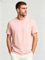 Men's Basic Cotton Crew Neck T-Shirt - Image 10