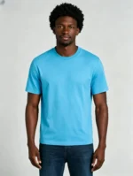 Men's Basic Cotton Crew Neck T-Shirt - Image 4